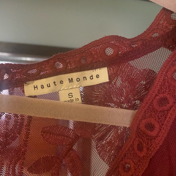 New Wine color Maxi dress - Picture 6 of 13